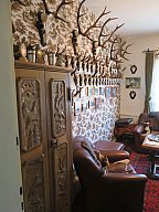 Komplettes Jagdzimmer – Eiche / Leder