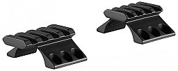 HAWKE Picantinny Ring Caps Taktische Ringgrößenaufsätze Weaver / Pica für 30mm Montagen 3x Schrauben