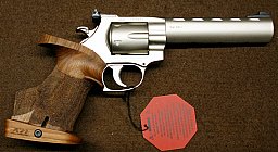 ARMINIUS HW9 Target Trophy Stainless MATCH .22 l.r. KK Sportrevolver NILL MATCH Holzgriff | 6-Schuss
