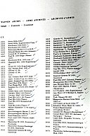 Lockhoven, WaffenArchiv, Serie C, Kapitel CI und CII