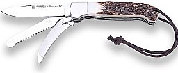 JOKER Jagdtaschenmesser 3-teilig Canguro IV Hirschhornschalen Neu/Ovp