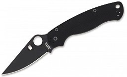Taschenmesser Spyderco Para-Military 2 Black G10 Plain