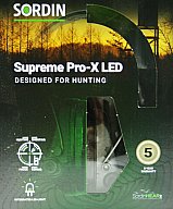 SORDIN Supreme Pro-X Profi Kapsel Gehörschutz mit GEL Pads und Leder | H: 29dB SNR: 27 dB Night Camo