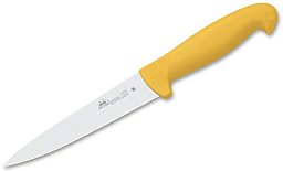 1 x Fleischer- Koch- Metzger- AUSBEINMESSER 413 16 GELB DUE CIGNI 16cm Klinge NITRO-B Chirurgenstahl