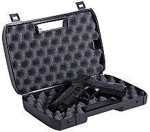 GSG Pistolen Koffer MEDIUM - Transportbehältnis Kurzwaffe Pistole Revolver 29cm x 18cm abschließbar