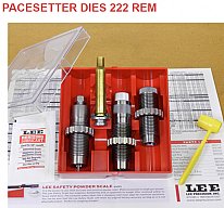 LEE 3-Die-Pacesetter Langwaffen Matrizensatz-SET Full-Length | .222 Rem. 222 Remington | #90501 NEU