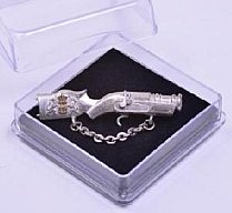 Anstecker Schaftböller - kurz - mit bayrischem Wappen