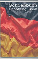 Schießbuch | Schiessbuch für Sportschützen mit PVC Schutzhülle - Motiv DE-Land