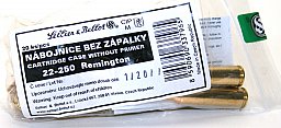 20 Stück S&B | Sellier&Bellot Wiederladehülsen S+B .22-250 Rem. NEU Messing Boxer o Zünder #V337962