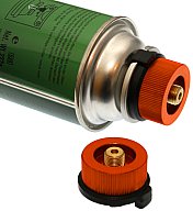 Adapter für MSF-1a 220g 227g Kartuschen auf Schraubgewinde Gaskocher Camping