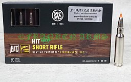 RWS Short Rifle HIT .308 Win. 150gr. 9,7g 20 Stück 2406615