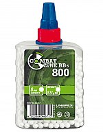 800 - UMAREX Combat Zone Basic Selection BBs 0,12g - 800 St. Airgun Softair Pellets 6mm WEISS 0.12g