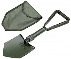 BW Klappspaten Oliv + Tasche - Neu - Bundeswehr Spaten Imit.