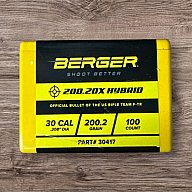 100 Geschosse Berger .30 200.20X gr Hybrid