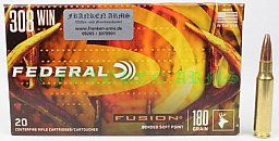 Federal Premium .308 Win. Fusion 180gr. 11,7g 20 Stück 300F308FS3