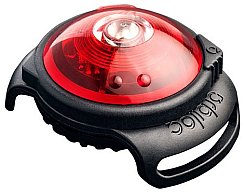 ORBILOC DogSafetyLight - RED/ROT - Stoßfest,wasserdicht -Markierungslicht>5km!|100/250h Akkulaufzeit