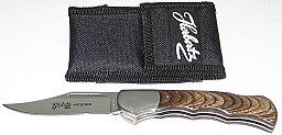 Herbertz Zweihandmesser 440-er Stahl mit Etui aus früherer Kollektion