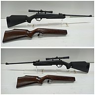 Luftgewehr + 1. Holz Schaft + 1. PVC Messe-Schaft + ZF 4x20 __ MEGA WAFFE __ MEGA Preis