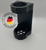 Magnetischer Schalldämpfer Halter bis Ø 46mm | Waffenschrank Halterung Schalldämpferhalter