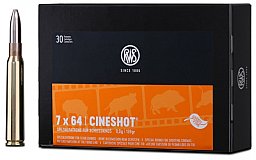 RWS 7x64 CINESHOT 9,0g/139gr 30 Patronen
