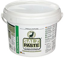 2kg Salzpaste - Wildlockmittel pastös / streichfähig mit Eimer | Apfelgeschmack, Kirrung, Salzlecke