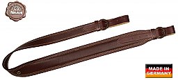 Gewehrriemen VOLLRINDLEDER 50mm breit | rutschfest & handgenäht! | Länge 105cm (verstellbar) > NEU!