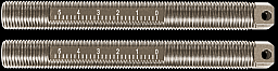019835 ANSCHÜTZ Precise Alu-Säulen Länge 140 mm, Ø 15 mm, 2 Säulen