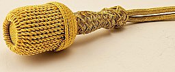 WW2 goldenes Portepee zu KM Offiziersdolch M38