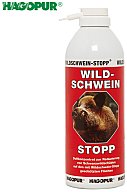 1x Hagopur WILDSCHWEINSTOPP "rot" 400ml > intensiver Duft = wirksamer Schutz vor Schwarzwildschäden