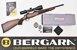 BERGARA B14 " Timber " Repetierer Kal .308 Win. mit FALKE ZF 3-12x56 Leuchtabs. 4 LP !NEUWARE!