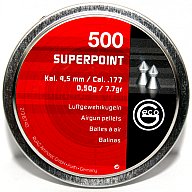 500 Stück GECO S-Point Luftgewehr Diabolos 4,5mm/.177 | 500 Schuss Druckluft/CO2/Airgun SPITZ Point