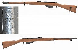 WK II Ital. Militärgewehr FAT 42 " Fucile M. 91/41 " im Kal. 6,5mm Carcano