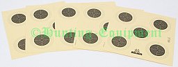 LG-Scheibe 5-Spiegel 14x13,5cm 250Stück Zielscheiben Luftgewehr Versandkostenfrei 37830100