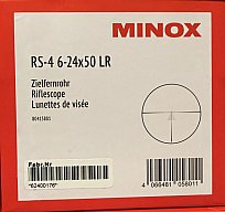 Neuware---Minox RS-4 6-24x50 LR Leuchtabsehen BDC 34mm Mittelrohr Zero Stop Double Tunr