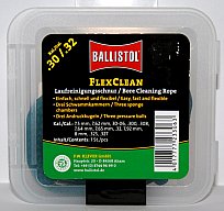 BALLISTOL Laufreinigungsschnur "FLEX CLEAN" > perfekt Kalibergenau für Büchse .30 .32 7,62mm 8mm 308