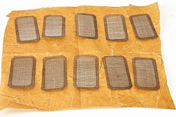 10x Ersatz-Drahtgeflecht M1892 Schmidt Rubin K11 für Patronenlagerreiniger Putzschnurr