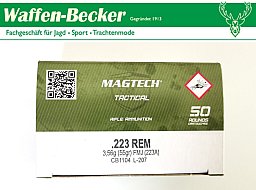 1.000 Schuss Magtech .223Rem. 55grs. FMJ ---NEUWARE!---