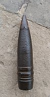 8,8cm Sprgr. 43 obus German HE projectile K.w.K 43 with Fuze AZ 23/28