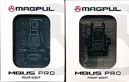 MAGPUL MBUS PRO Front Sight Kimme MAG275 und Rear Sight Korn MAG276 BLACK/BLK
