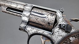 Smith & Wesson Revolver mit Vollgravur - exklusive Seltenheit für Sammler und Liebhaber