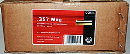 1000 Stück NEUE GECO Wiederladerhülsen .357 Magnum (Boxerzündundung) Original 1.000er Box #2318140
