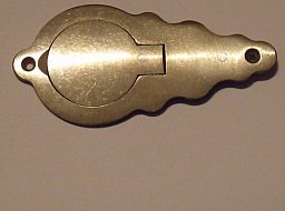 Mountain Rifle Patchbox / German Silver