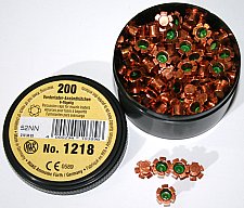 200 Stück RWS Vorderladeranzündhütchen #1218 | 5,90mm | 6-Flügelig! Dose mit 200 Stück > #2103893