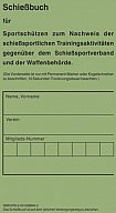 Schießbuch | Schiessbuch für Sportschützen - Motiv BW Style