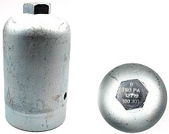 Deckel für Pressluftflasche