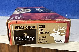 Federal Patronen 338 Remington Ultra