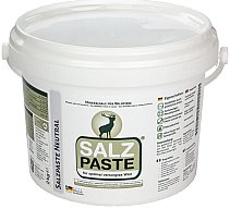 2kg Salzpaste - Wildlockmittel pastös / streichfähig mit Eimer | NEUTRALGeschmack Kirrung, Salzlecke