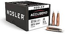50 Nosler Geschosse .308, 200 grain, ACCUBOND SPITZER, NEU