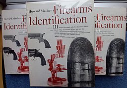 3 Bände " FIREARMS IDENTIFICATION "