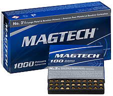 Magtech Zündhütchen Large Pistol 2½ - 5000St.
